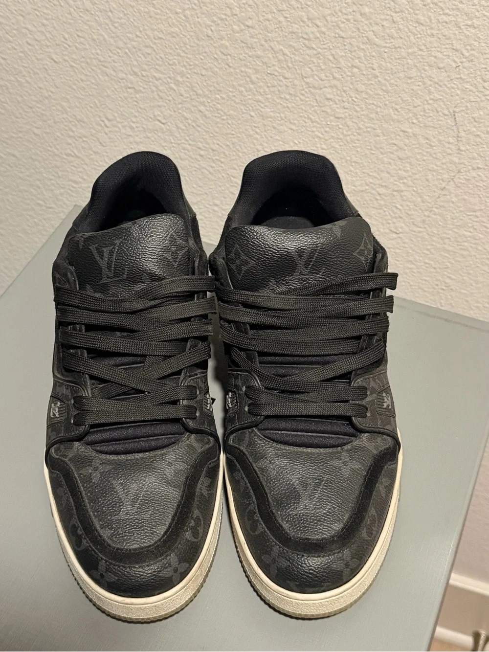 LV Trainer leather low sneakers
